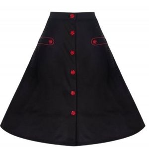 Lindy Bop Retro 50s Rockabilly Western Style Skirt